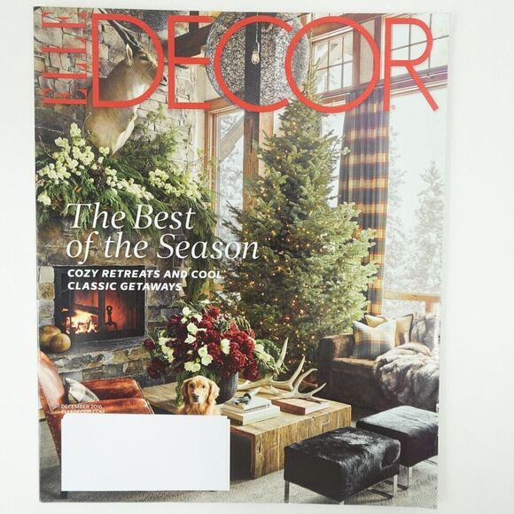 Elle Decor Magazine December 2016 The Best Of The Season - Picture 1 of 6